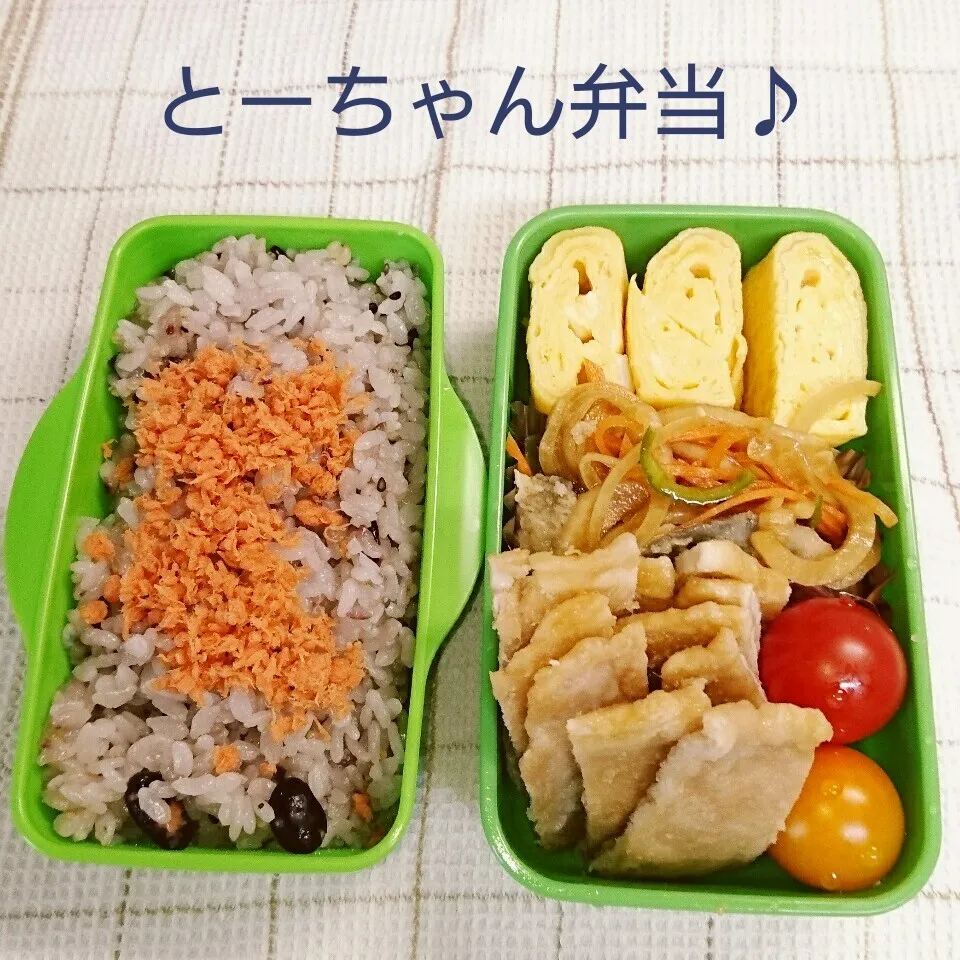 月曜日のとーちゃん弁当♪|oomugiさん