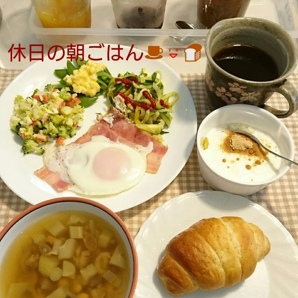 休日の朝ごはん♪|oomugiさん