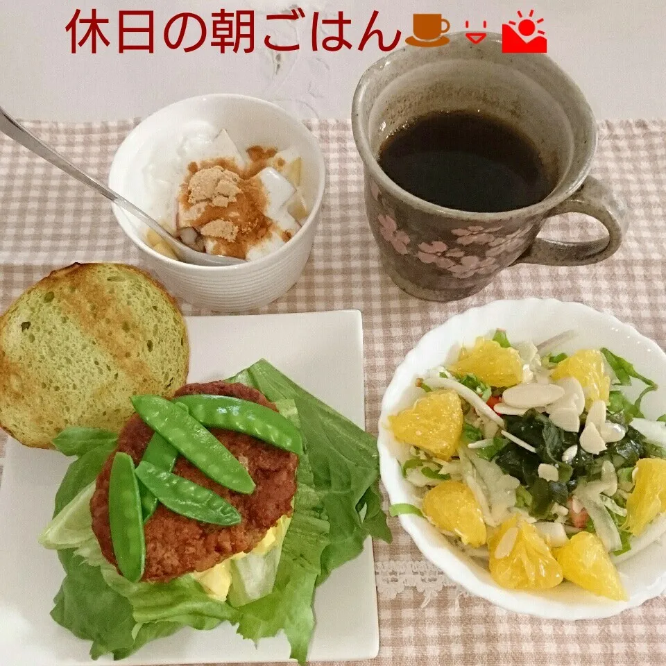 休日の朝ごはん♪|oomugiさん