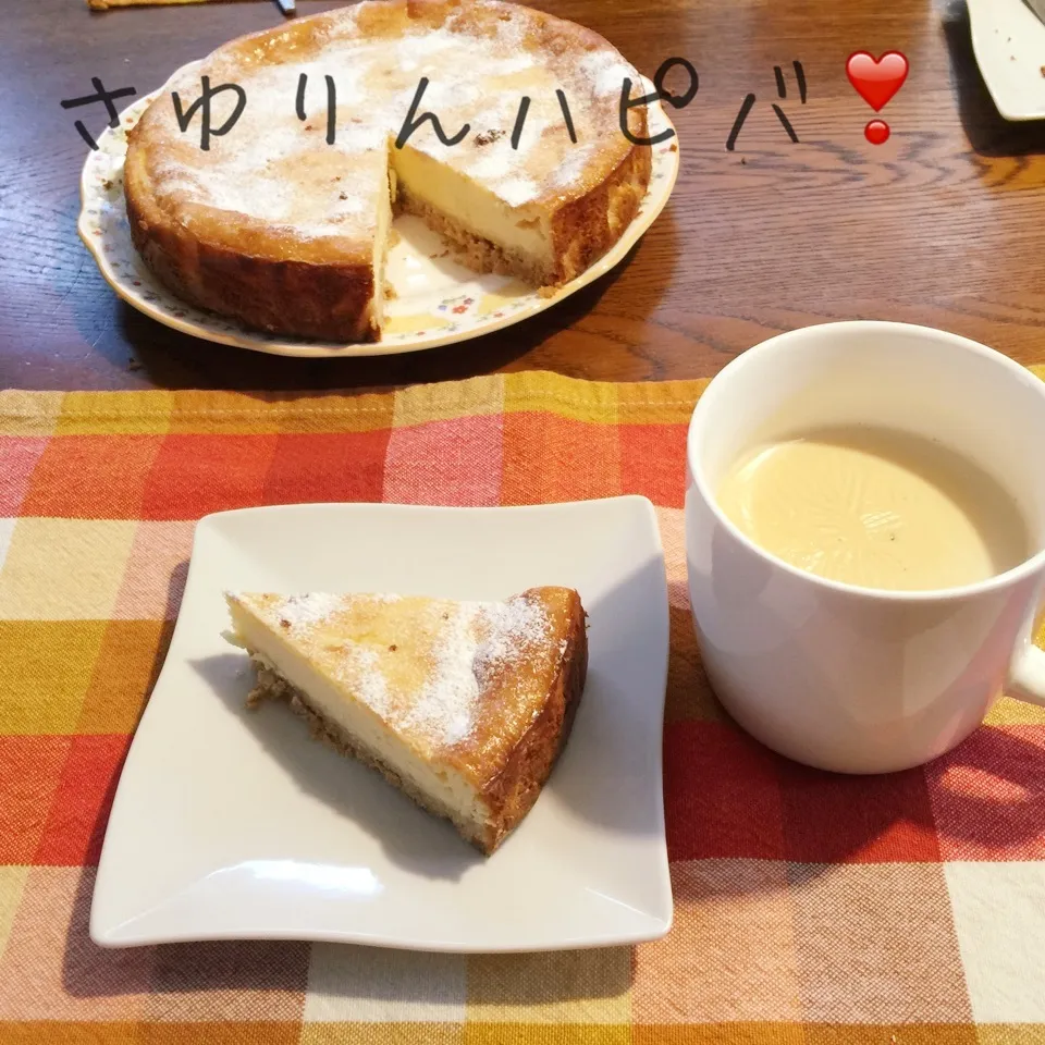 チーズケーキでおめでとう。さゆりさんへ|yakinasuさん