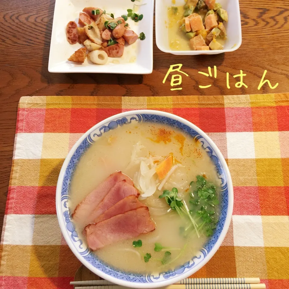 寿がきや和風とんこつラーメン、残り物|yakinasuさん