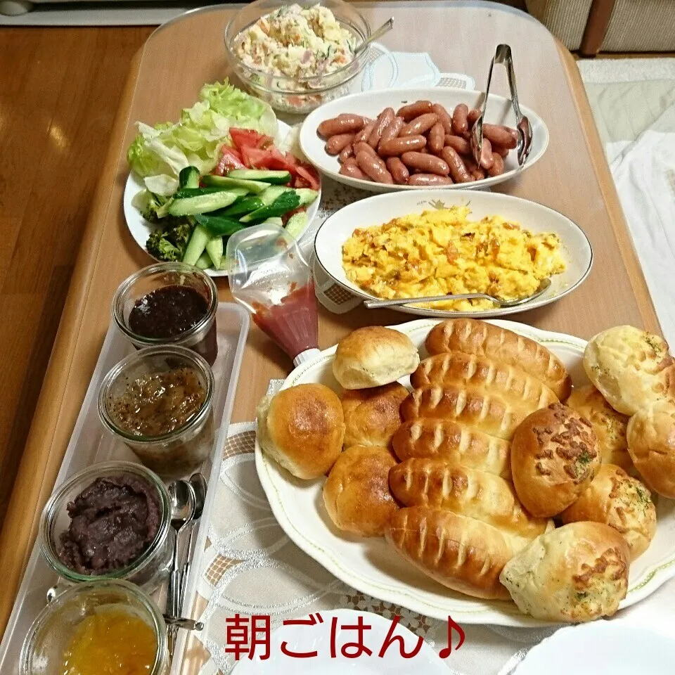 大家族の朝ごはん♪|oomugiさん