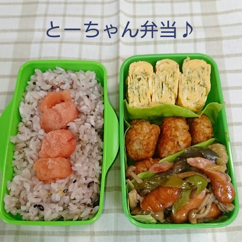 Snapdishの料理写真:水曜日のとーちゃん弁当♪|oomugiさん