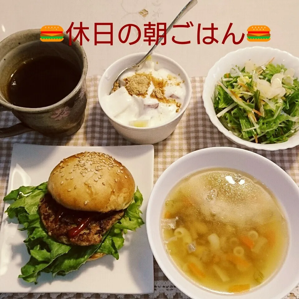 休日の朝ごはん♪|oomugiさん