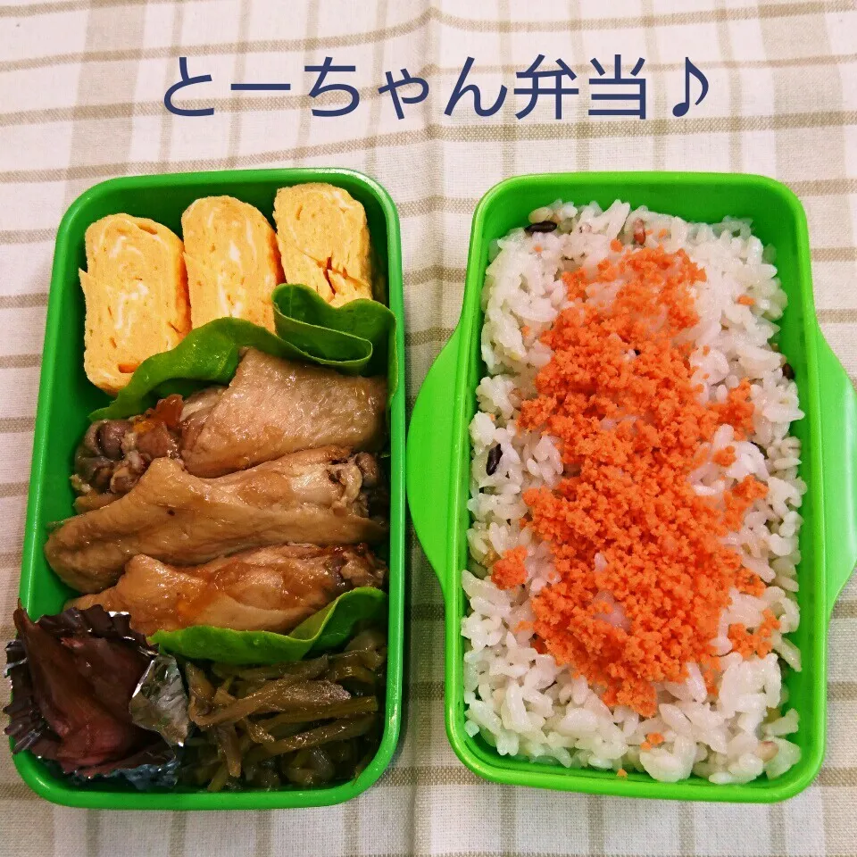 Snapdishの料理写真:水曜日のとーちゃん弁当♪|oomugiさん