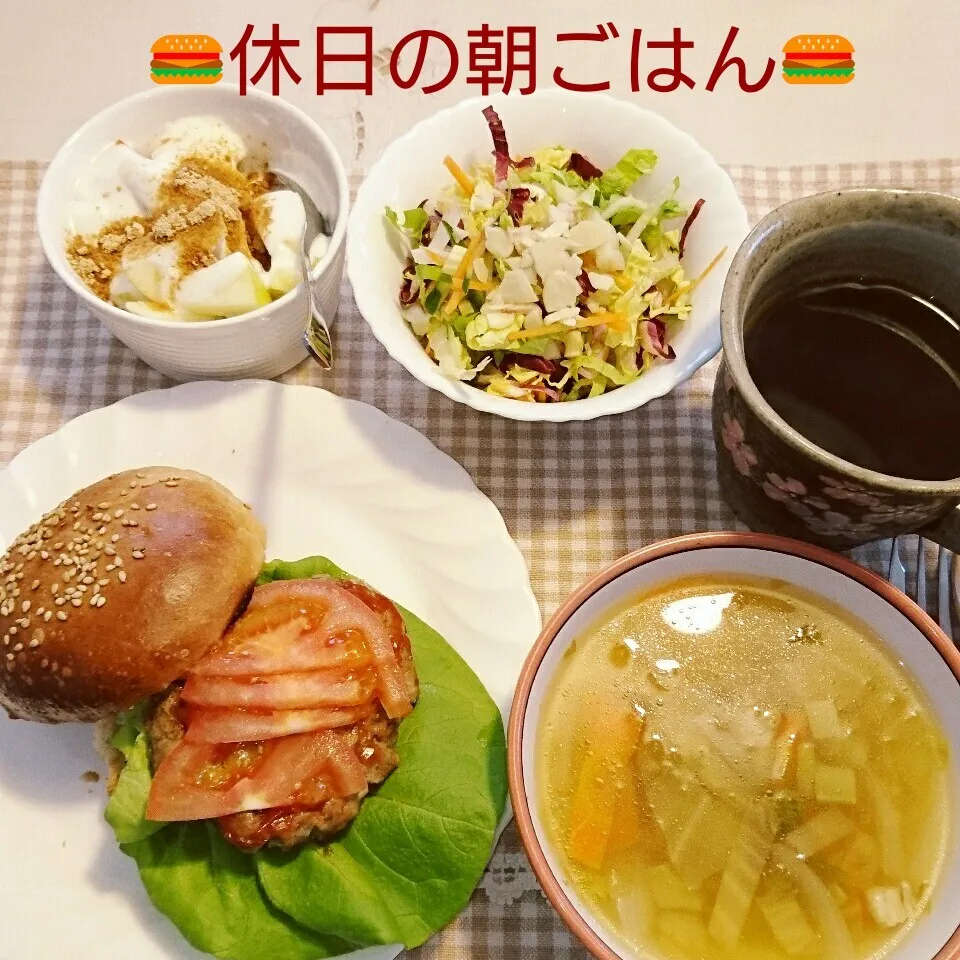 休日の朝ごはん♪|oomugiさん