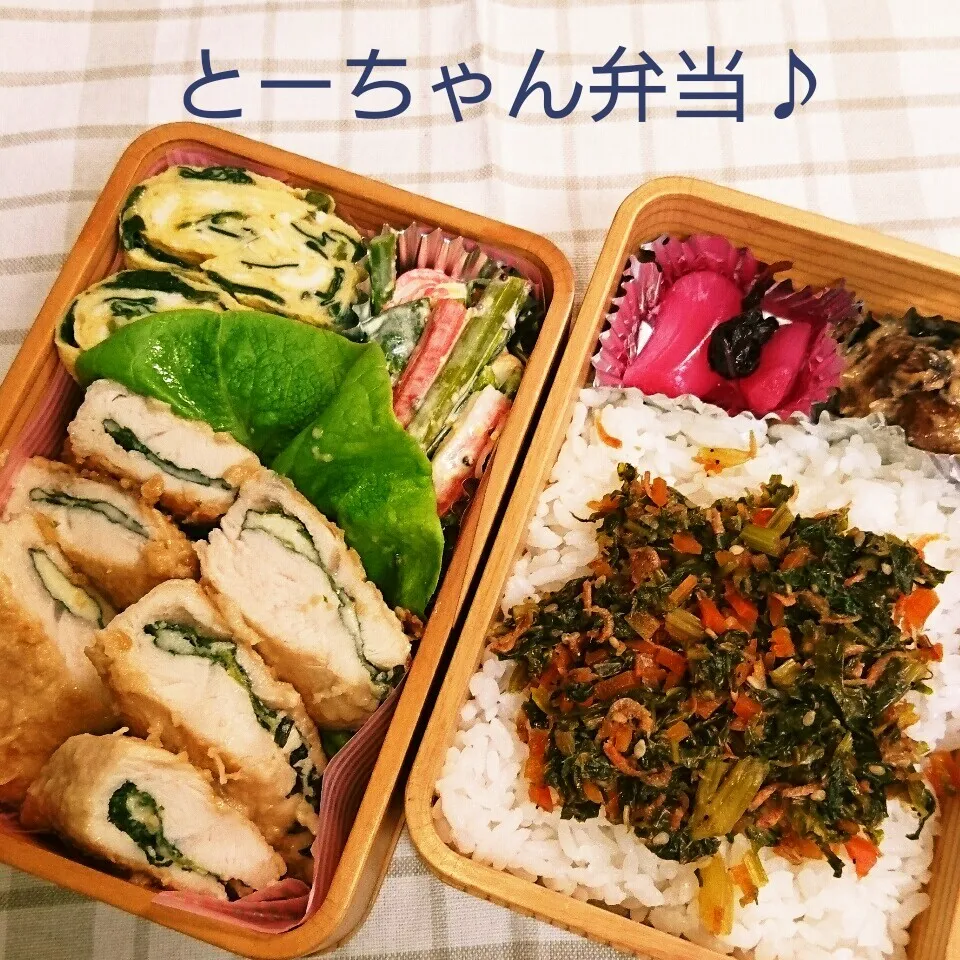 Snapdishの料理写真:水曜日のとーちゃん弁当♪|oomugiさん