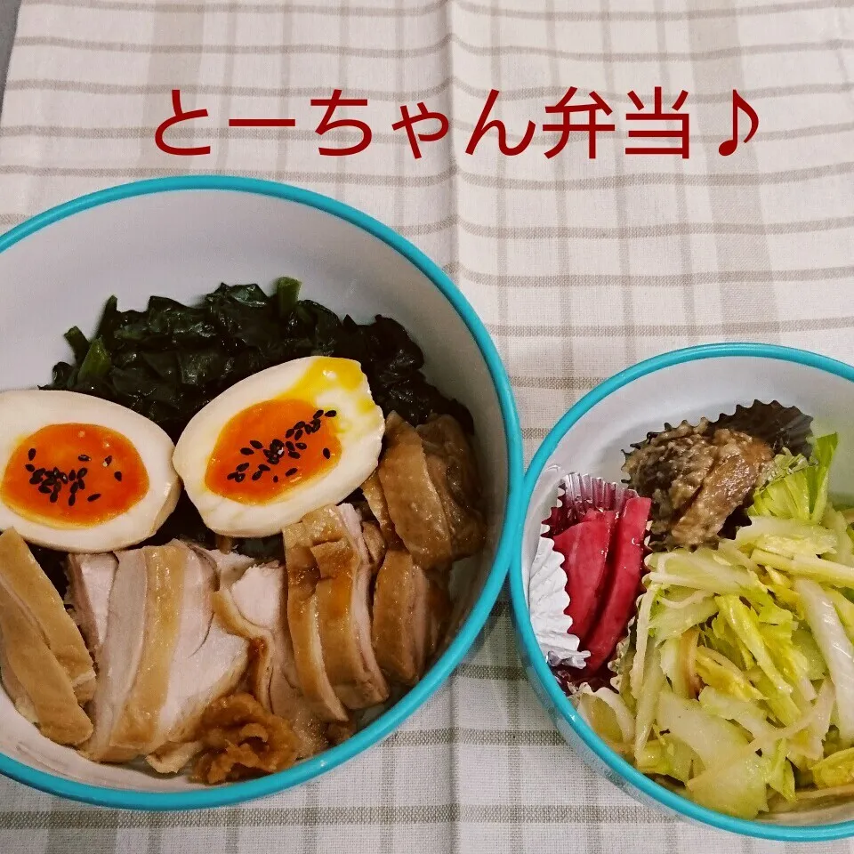 Snapdishの料理写真:火曜日のとーちゃん弁当♪|oomugiさん