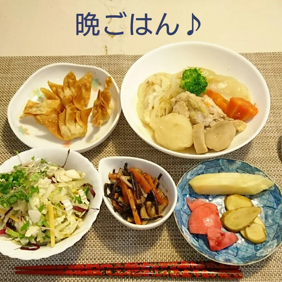 今日の晩ごはん(ポトフと…)|oomugiさん