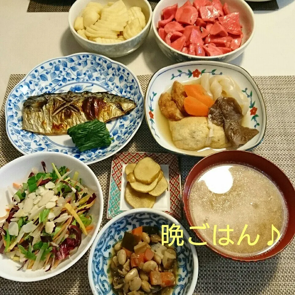 今日の晩ごはん(塩鯖と…)|oomugiさん