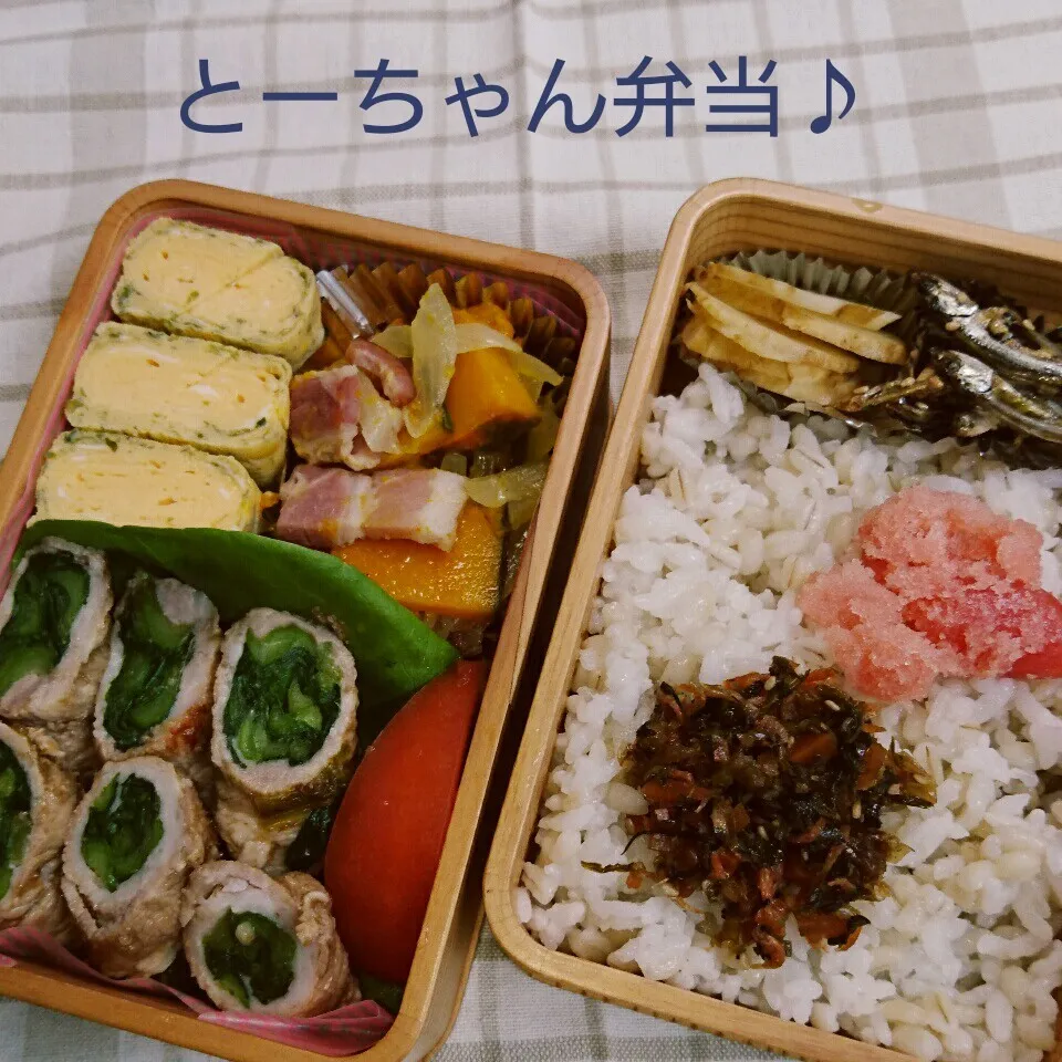 Snapdishの料理写真:土曜日のとーちゃん弁当♪|oomugiさん