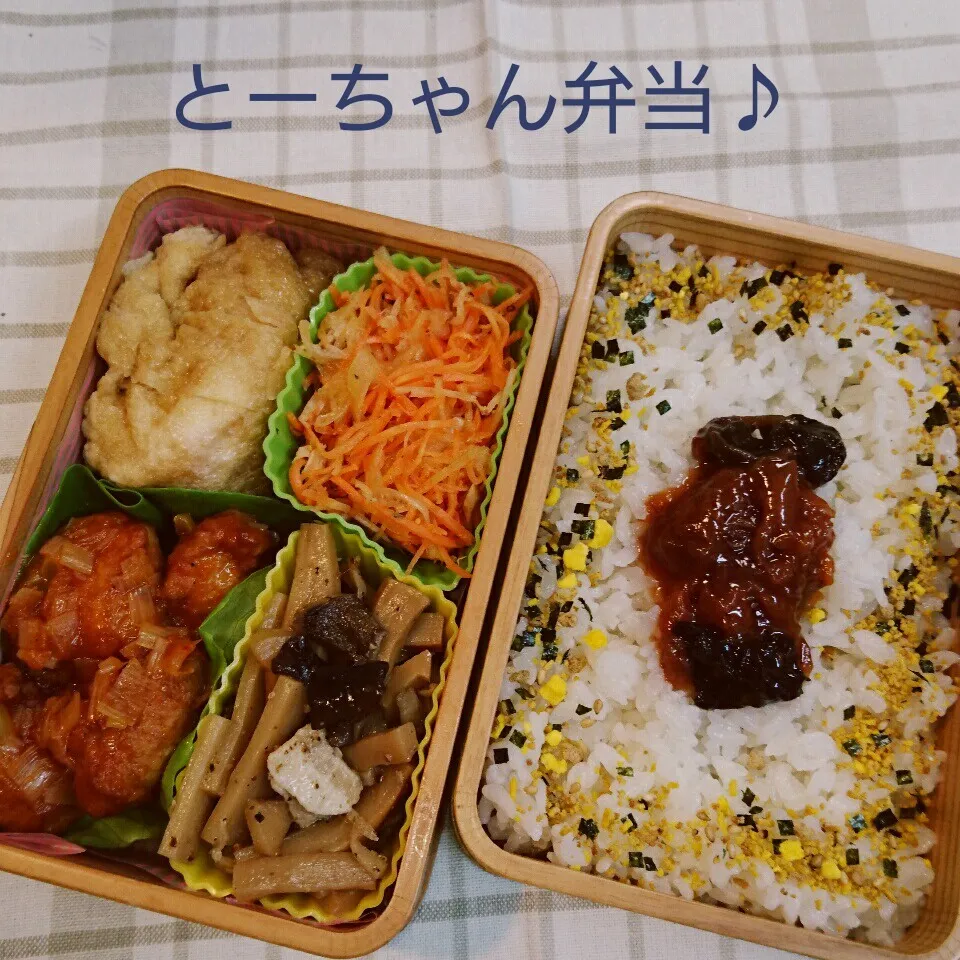 Snapdishの料理写真:火曜日のとーちゃん弁当♪|oomugiさん