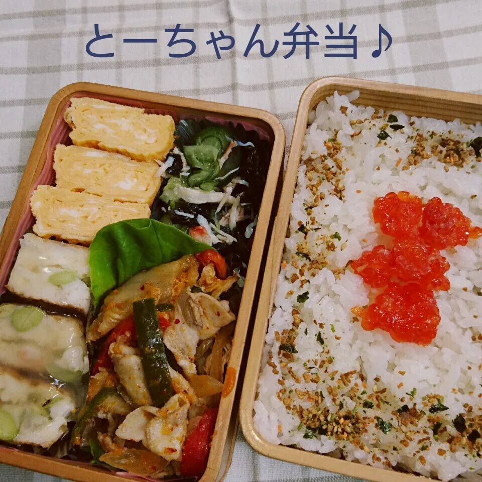 金曜日のとーちゃん弁当♪|oomugiさん