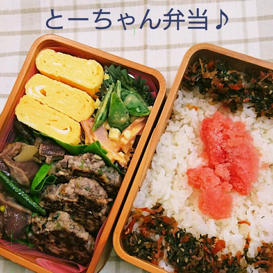 Snapdishの料理写真:木曜日のとーちゃん弁当♪|oomugiさん