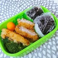 Snapdishの料理写真:☆中学男子弁当: 16Nov2018|momomotototokokokoさん