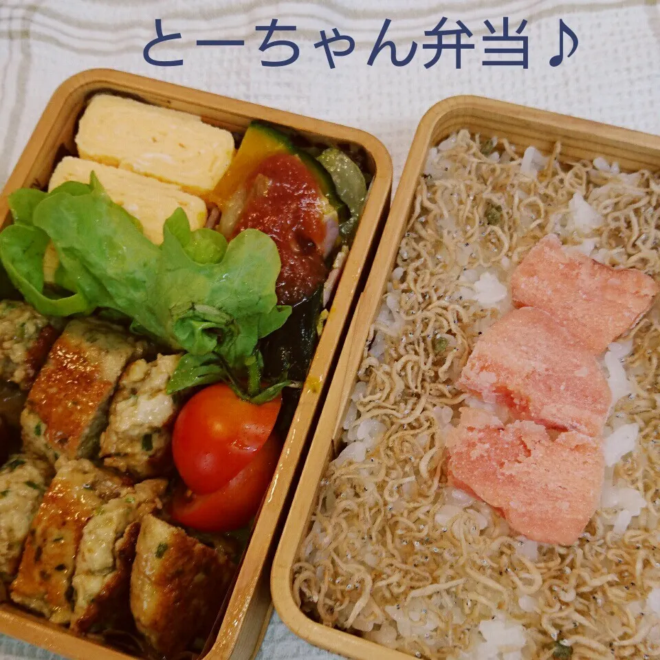 Snapdishの料理写真:水曜日のとーちゃん弁当♪|oomugiさん