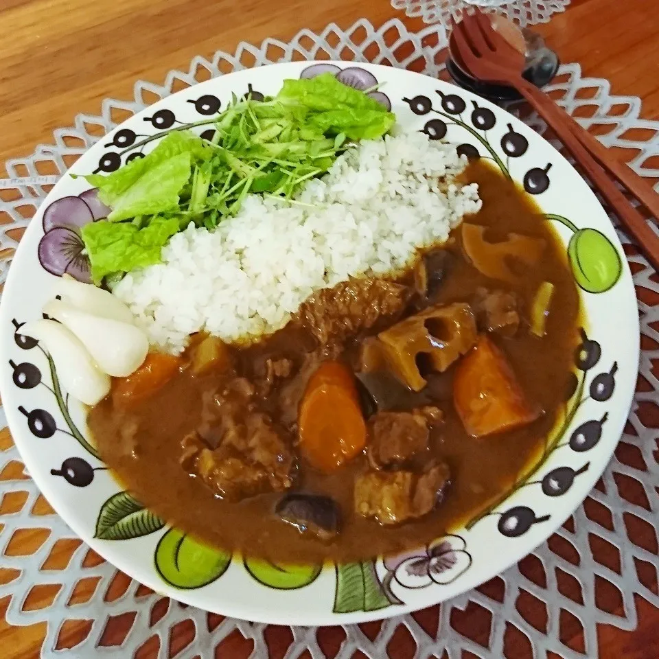 ビーフと根菜のカレー|momomotototokokokoさん