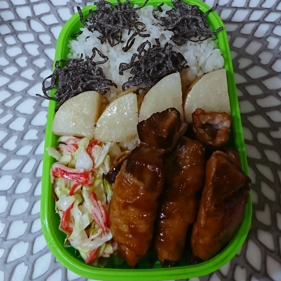 Snapdishの料理写真:☆中学男子弁当: 20Jun2018|momomotototokokokoさん