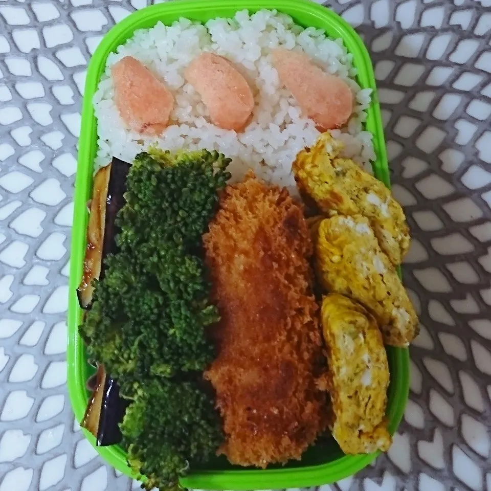 Snapdishの料理写真:☆中学男子弁当: 07Jun2018|momomotototokokokoさん