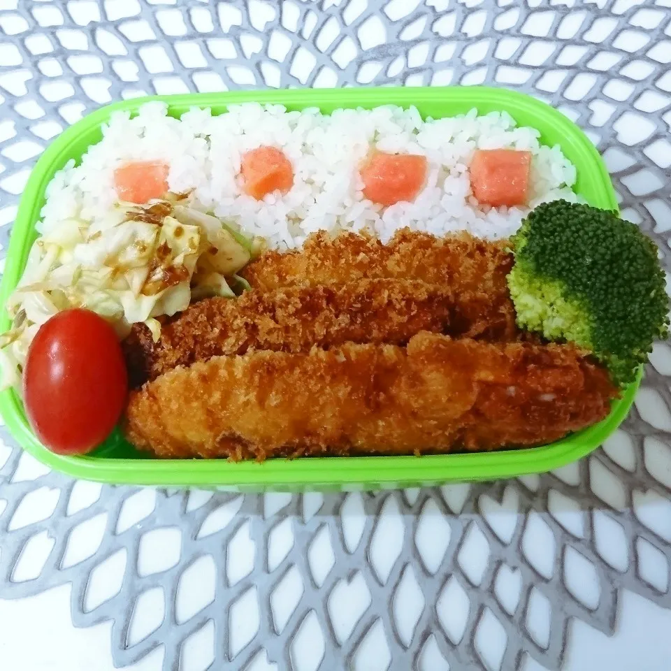 Snapdishの料理写真:☆中学男子弁当: 23May2018|momomotototokokokoさん