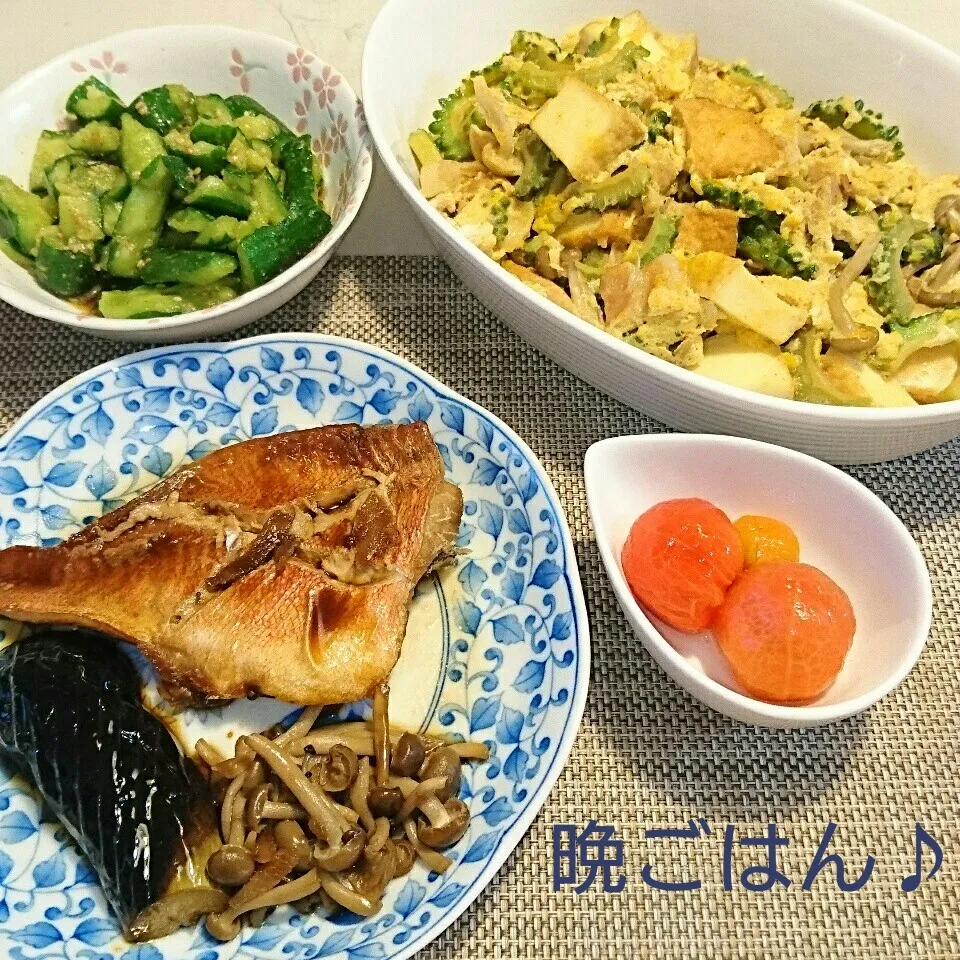 今日の晩ごはん(赤魚の煮付けと…)|oomugiさん