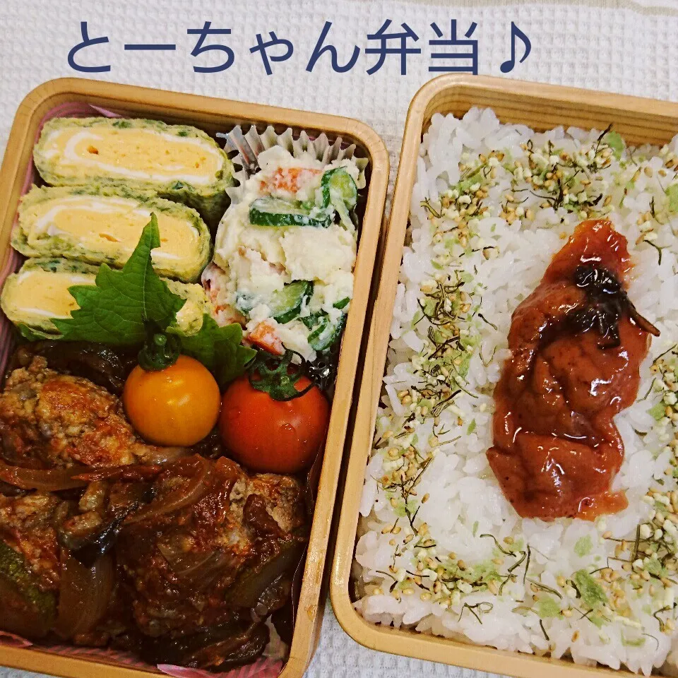 Snapdishの料理写真:木曜日のとーちゃん弁当♪|oomugiさん