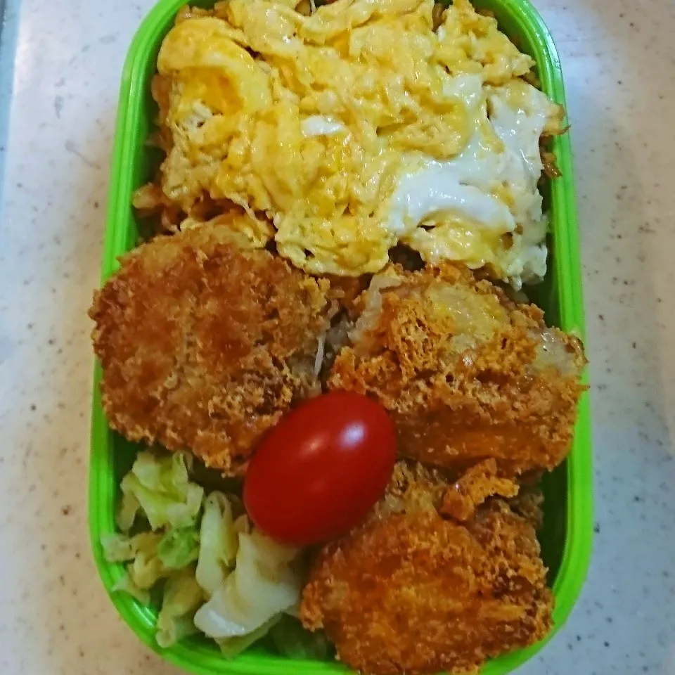 Snapdishの料理写真:☆中学男子弁当: 16Dec2017|momomotototokokokoさん