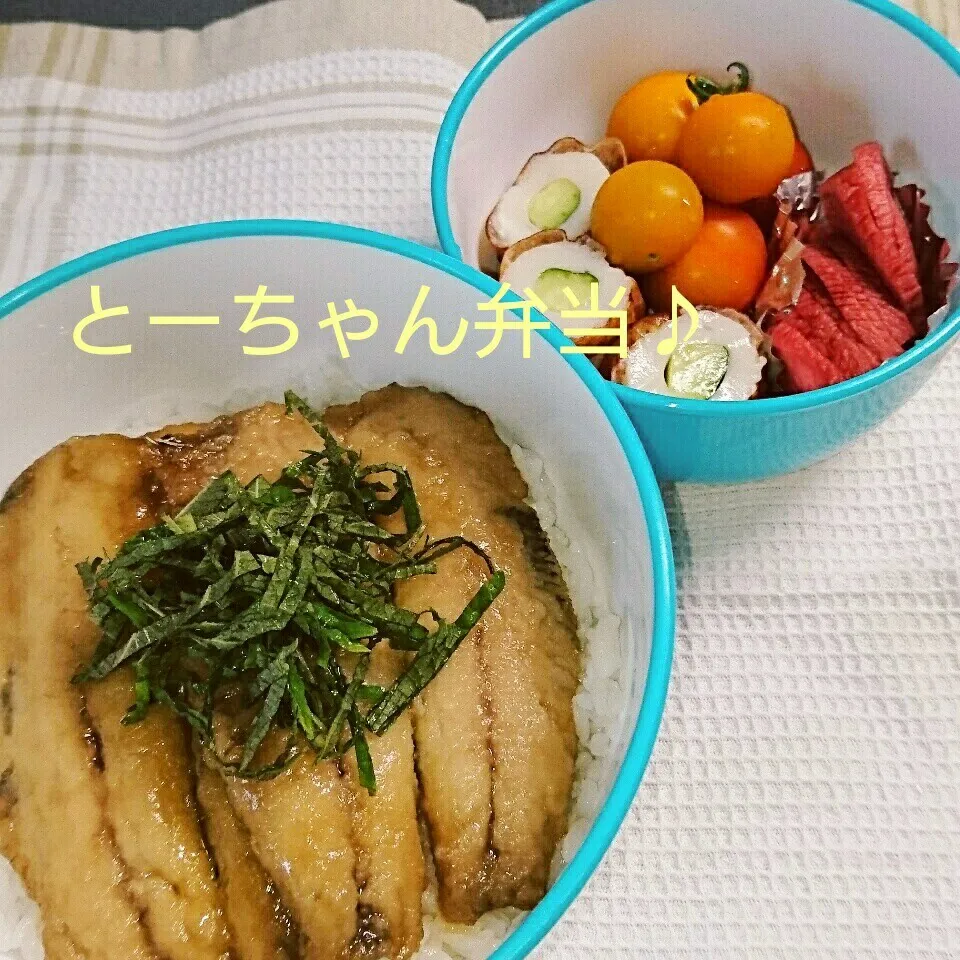 Snapdishの料理写真:水曜日のとーちゃん弁当♪|oomugiさん