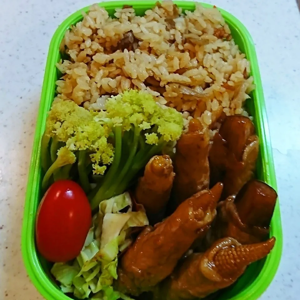 Snapdishの料理写真:☆中学男子弁当: 22Nov2017|momomotototokokokoさん