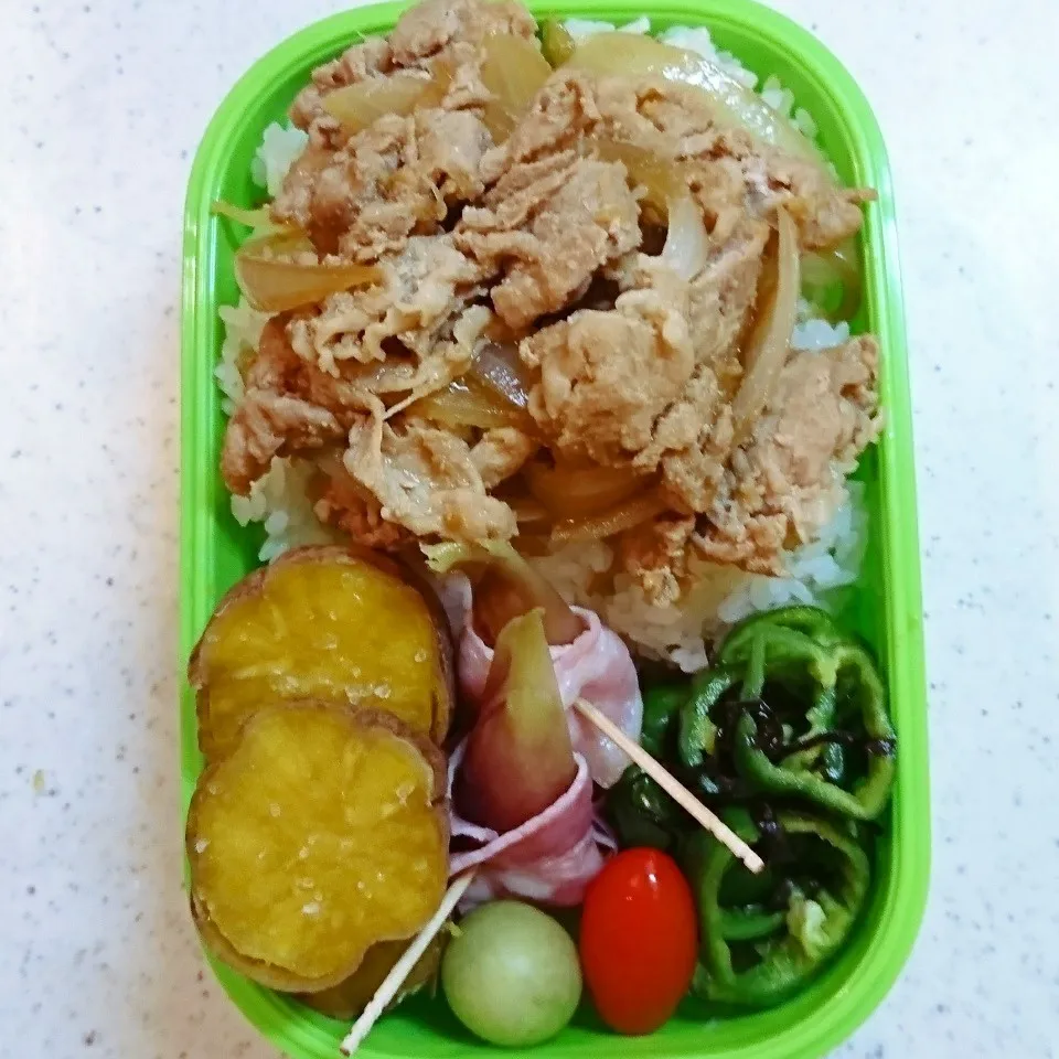 Snapdishの料理写真:☆中学男子弁当: 27Oct2017|momomotototokokokoさん