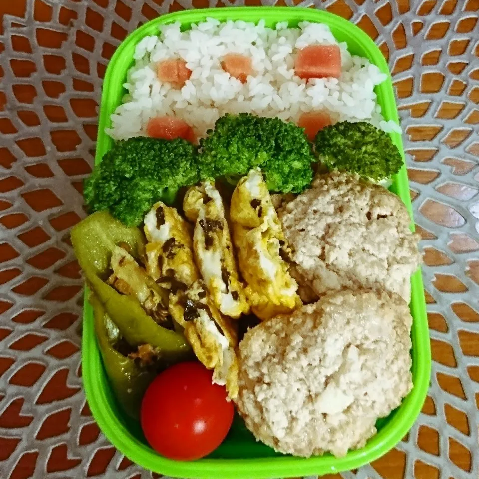 Snapdishの料理写真:☆中学男子弁当: 06Oct2017|momomotototokokokoさん