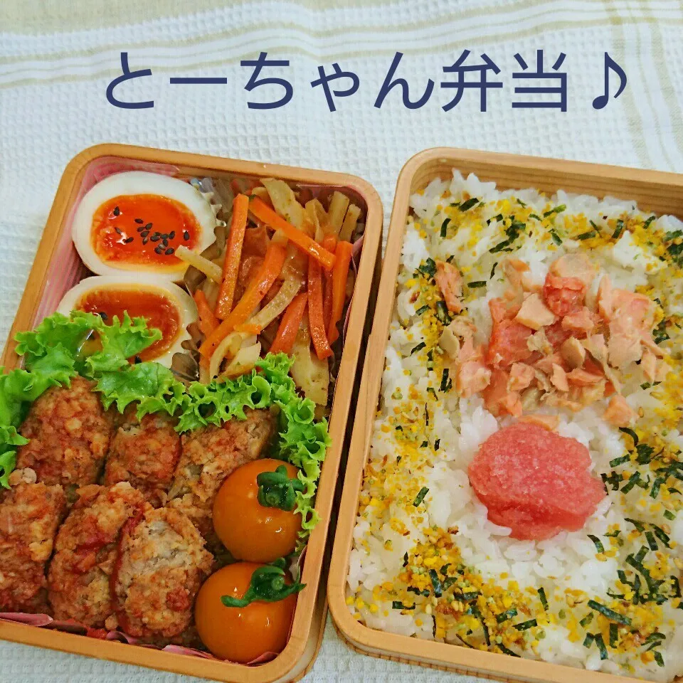 Snapdishの料理写真:水曜日のとーちゃん弁当♪|oomugiさん