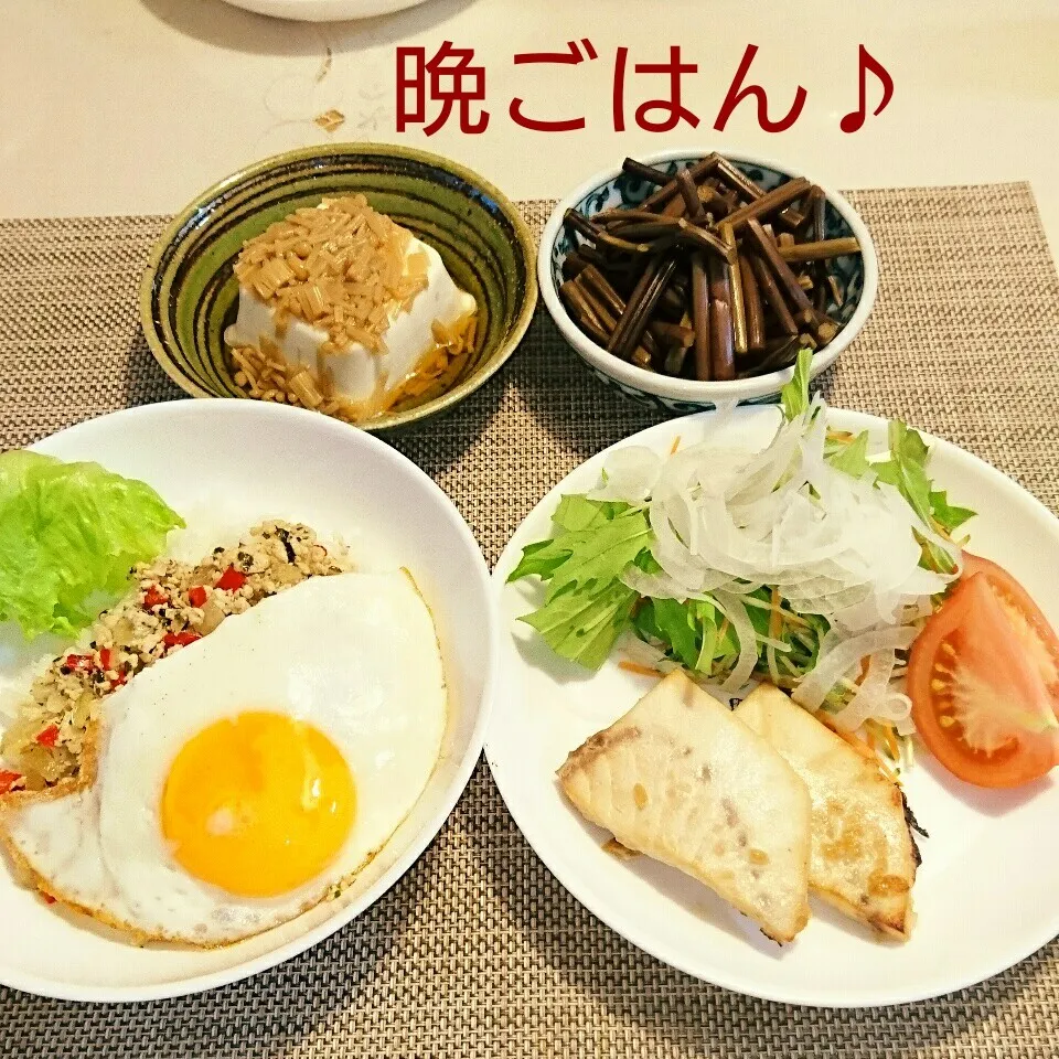 今日の晩ごはん(ガパオライスと…)|oomugiさん