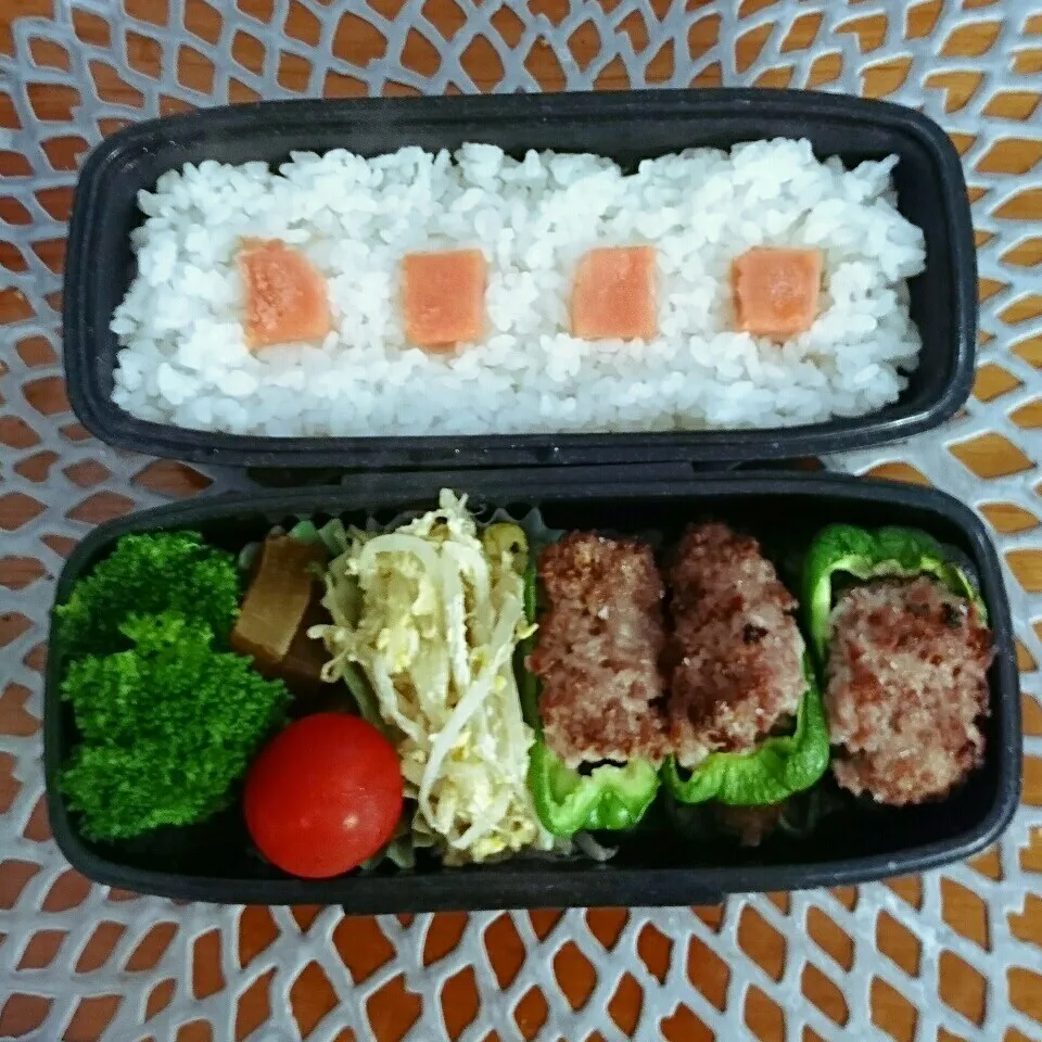 Snapdishの料理写真:☆中学男子弁当: 08May2017|momomotototokokokoさん