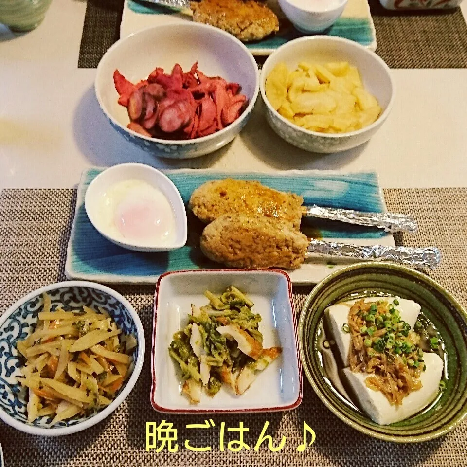 今日の晩ごはん(軟骨つくねと…)|oomugiさん