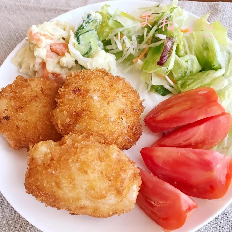 Snapdishの料理写真:ふわふわプリプリ海老カツ♡|さちさん