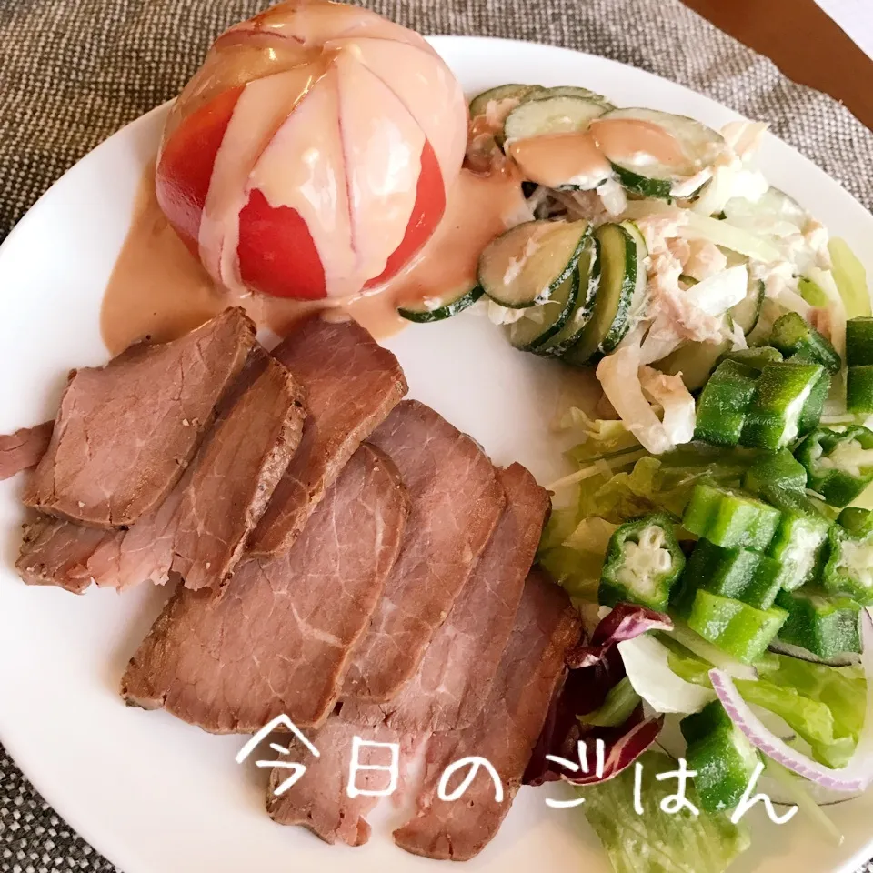 東洋亭風 トマトサラダ ！ 結構近い味です！|さちさん