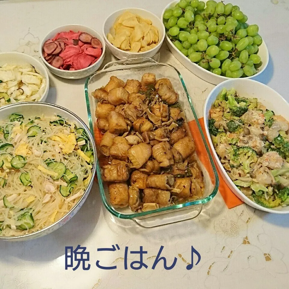 今日の晩ごはん(大家族仕様♪)|oomugiさん