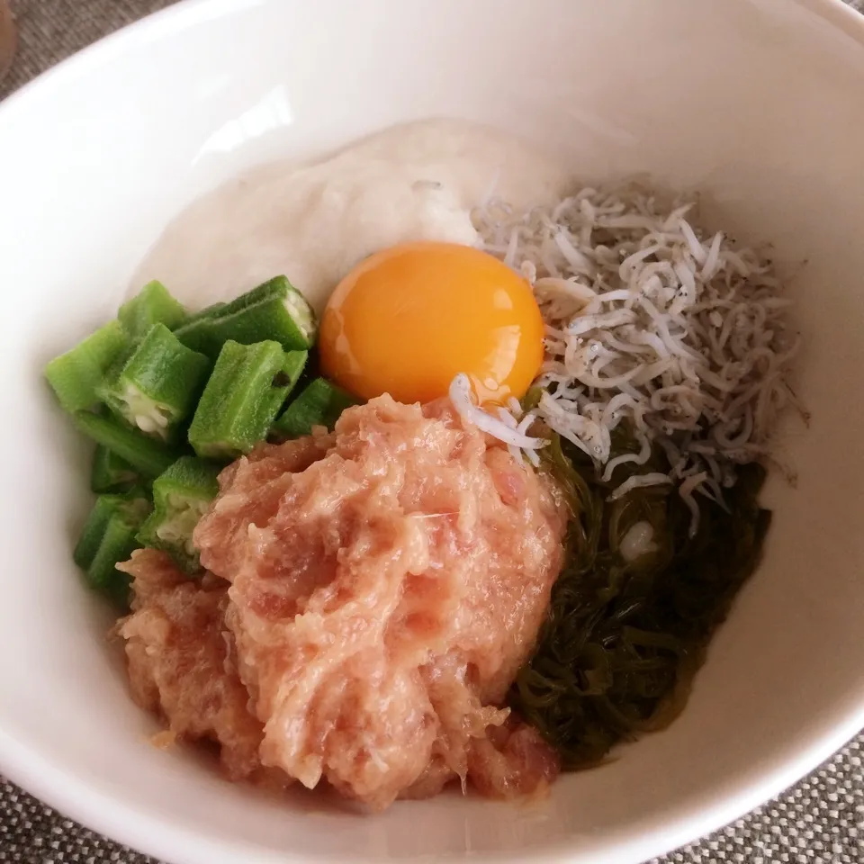 我が家のネバネバ丼|さちさん