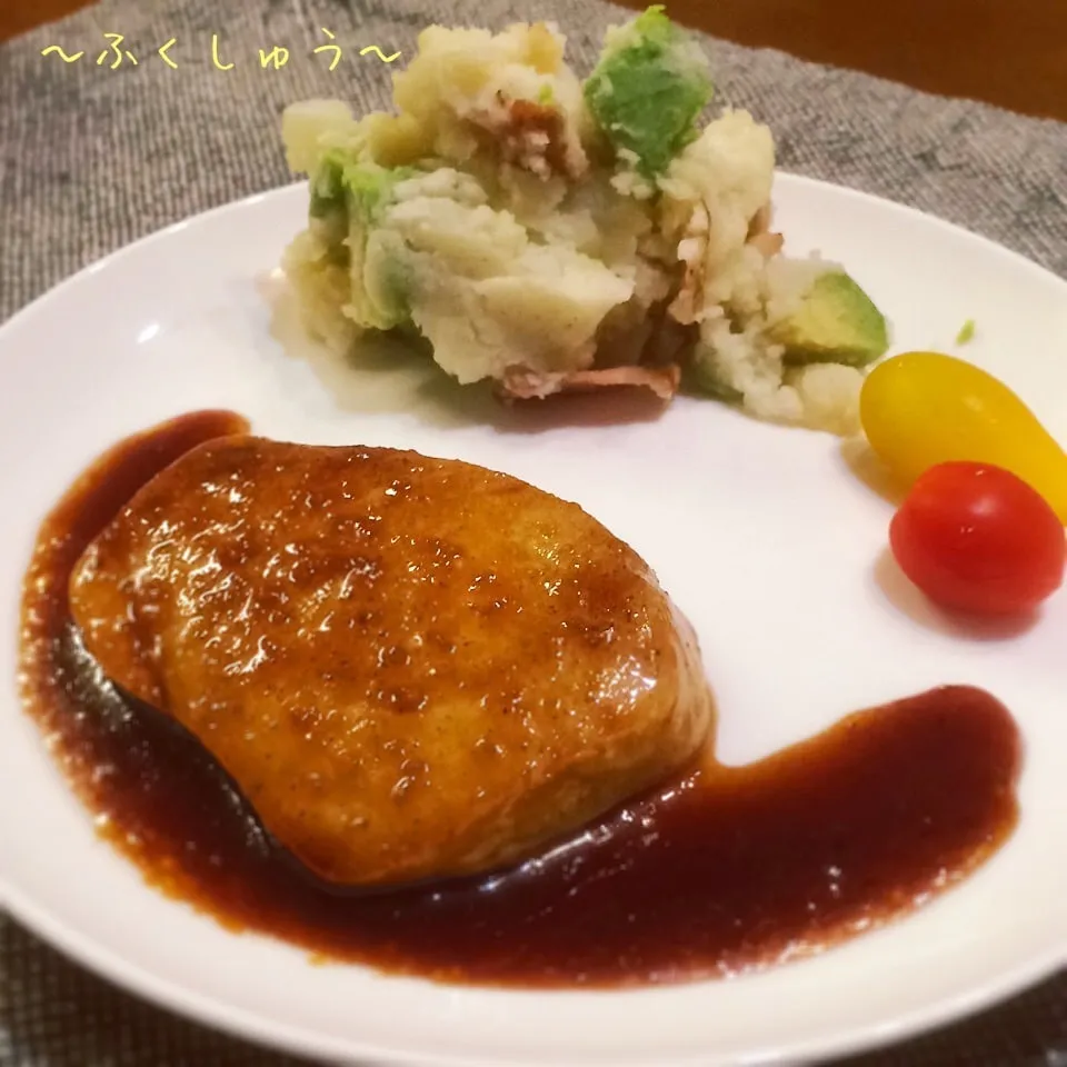 にんにく醤油ソースのカジキマグロステーキ|さちさん