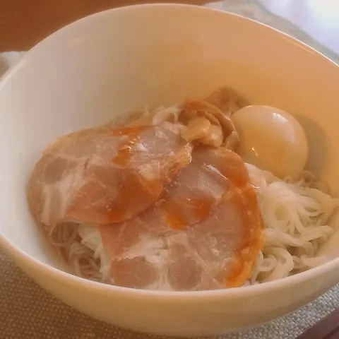 汁なしラーメン風 素麺|さちさん