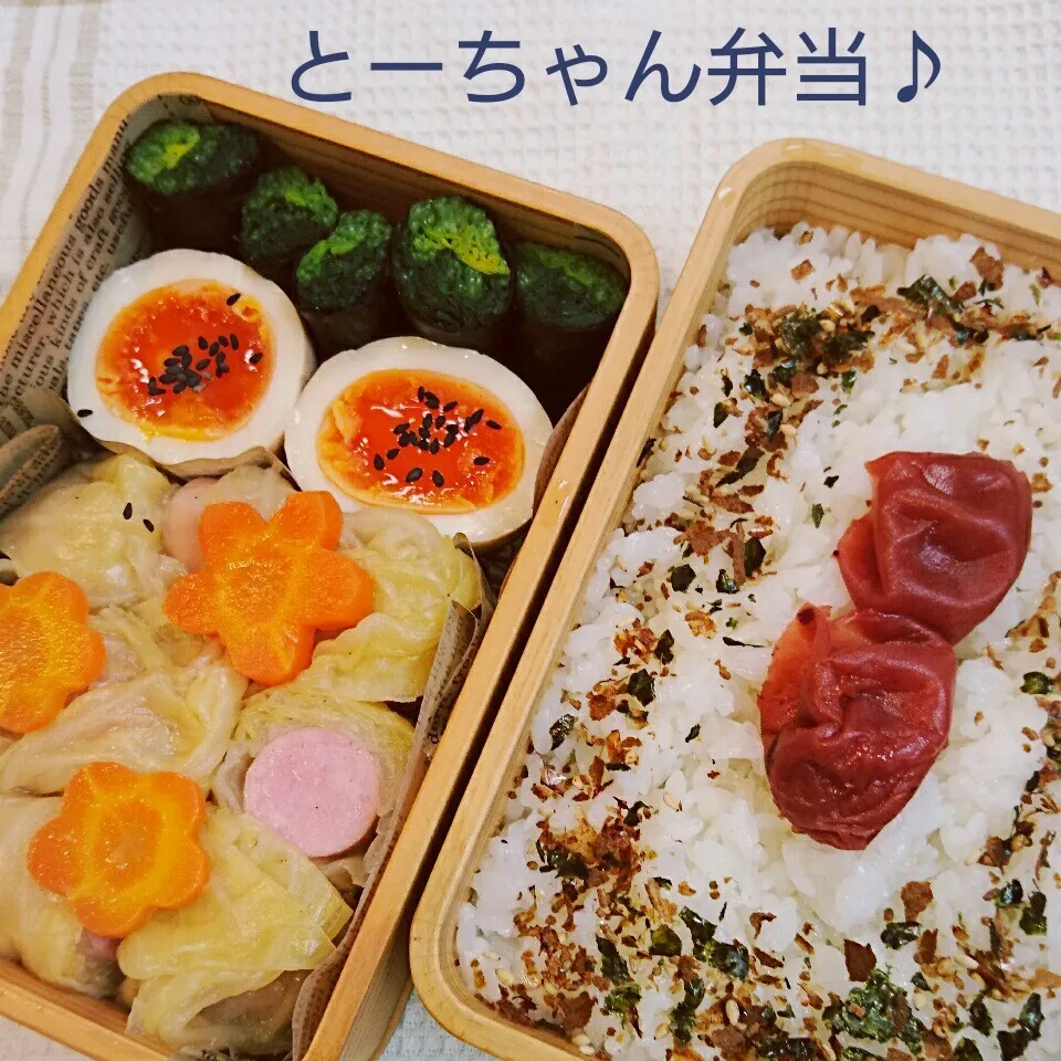 Snapdishの料理写真:水曜日のとーちゃん弁当♪|oomugiさん