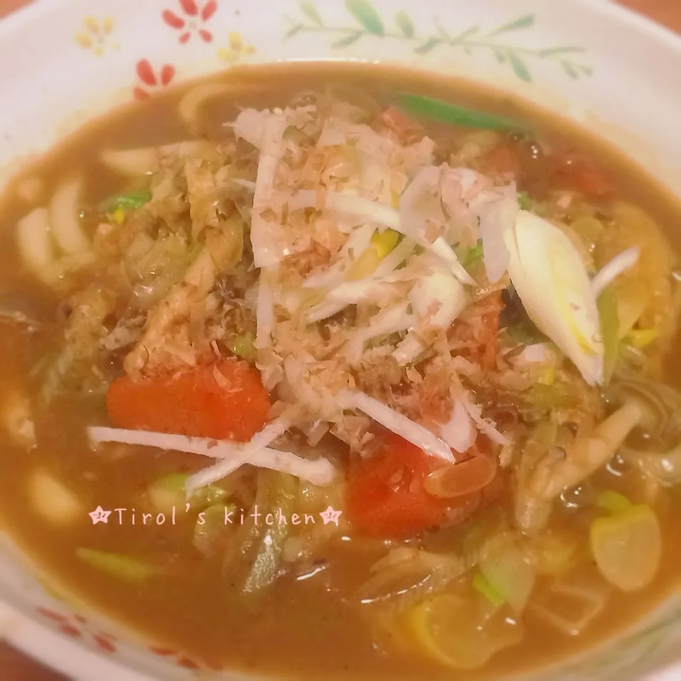 Snapdishの料理写真:カレーうどん|tomomiさん