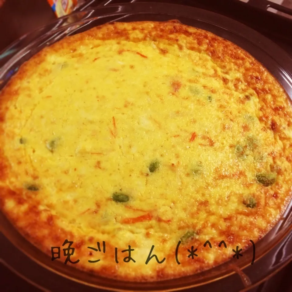 Snapdishの料理写真:akoさんのお豆腐キッシュ♫|ぐらちんだよ（gurarinco)さん