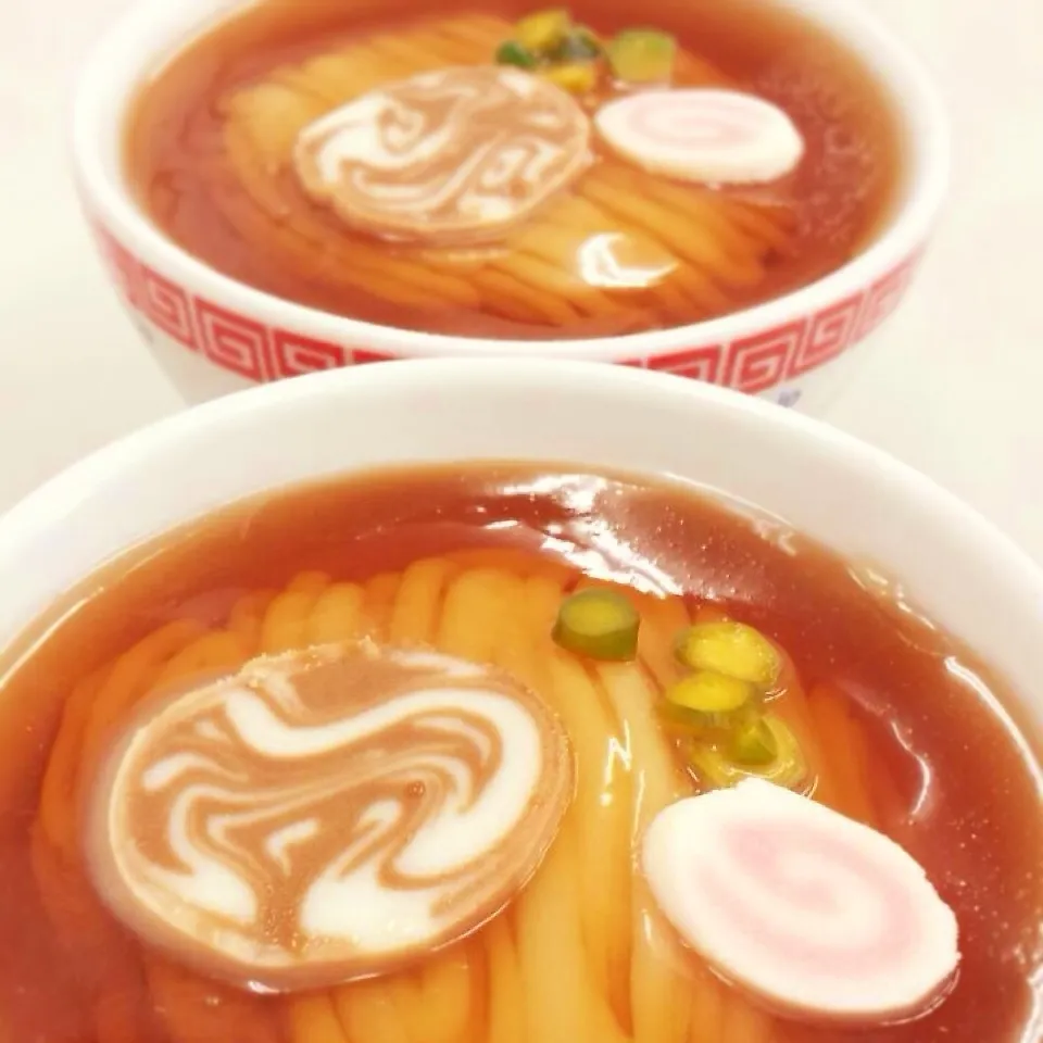 Snapdishの料理写真:喜多方ラーメンプリン|tomomiさん