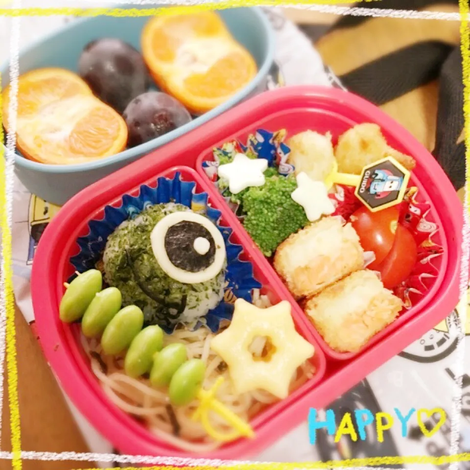 Snapdishの料理写真:2歳7ヶ月のお弁当|でこちゃびんさん