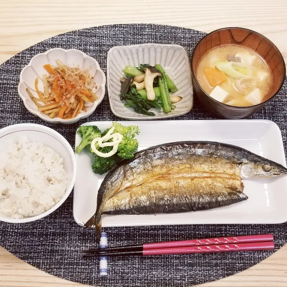 秋刀魚の開き定食|Yuk@さん