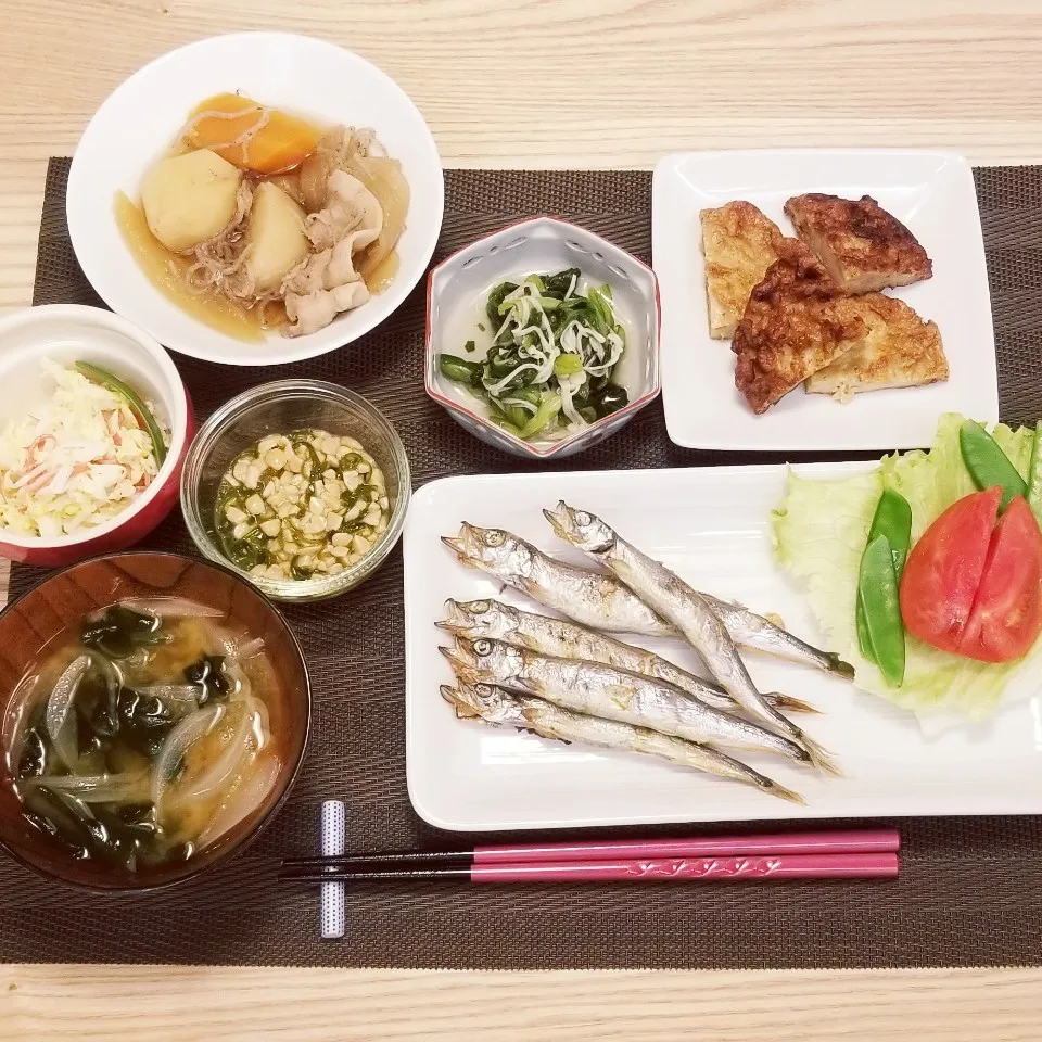 Snapdishの料理写真:子持ちししゃも和定食|Yuk@さん