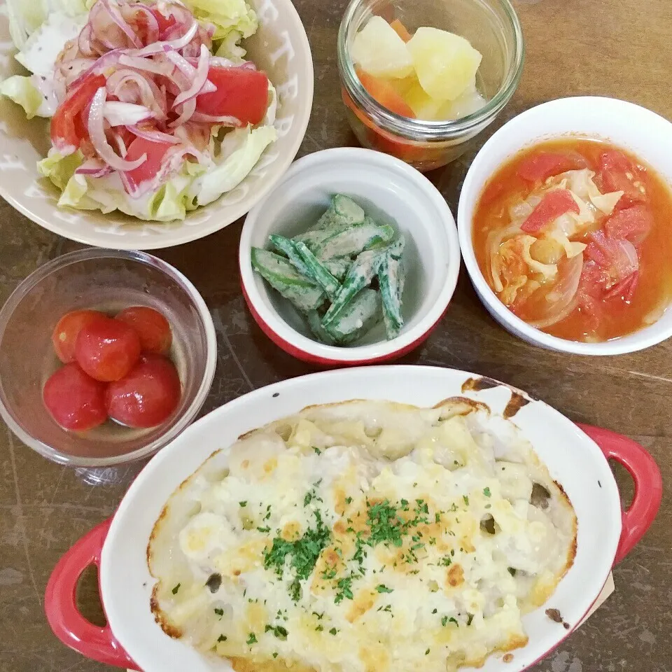 Snapdishの料理写真:ホタテグラタン|Yuk@さん