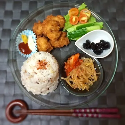 today's dinner 鶏胸肉チキンナゲットナムル|☆KUMIKO☆さん